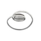 Lampe plafond moderne transparente, Salim, 19W, RGBW LED, avec télécommande