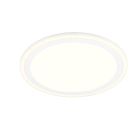 Lampe plafond moderne blanche, Omaima, 11W, 3000K LED