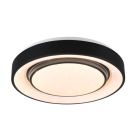 Lampe plafond moderne noire, Freke, 20W, RGBW LED