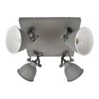 Spot plafond gris industriel, Redon
