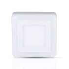 Luminaire escalier blanc en plastique, Haley, 8W, 3000K LED, IP54