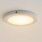 Plafonnier avec capteur blanc en plastique, Luan, 20W, 3000K LED