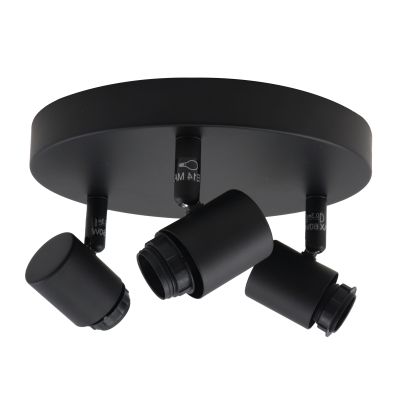 Pavillon cache fil noir en aluminium, Rika