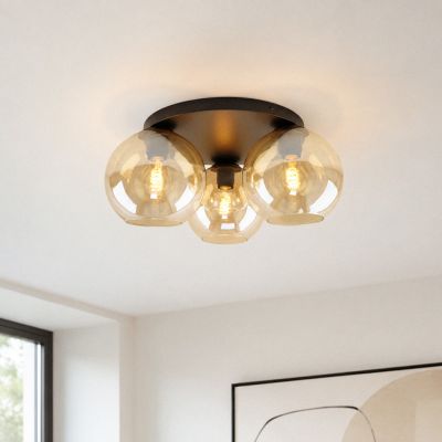 Plafonnier ambre design, Emerson