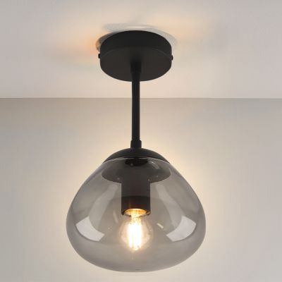 Plafonnier gris design, Sedef
