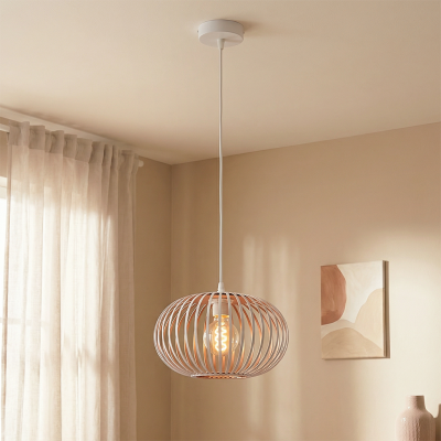 Suspension taupe industrielle, Lieve