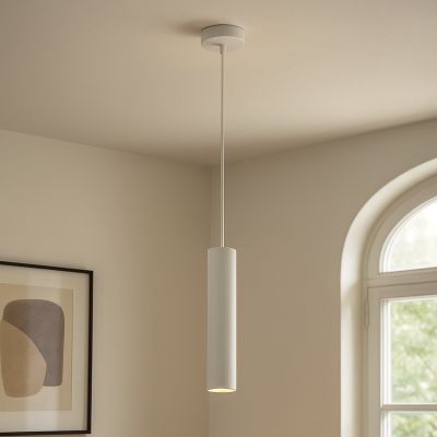 Suspension blanche moderne, Nadi