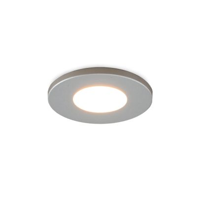 Spot encastré veranda chromé Dico, IP65, gradable