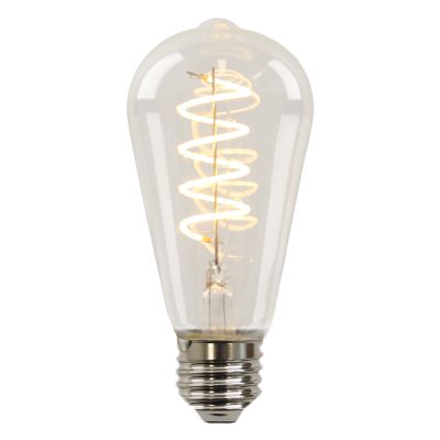 Olucia ampoule LED Edison E27 gradable Tuelo, 4W, 2700K