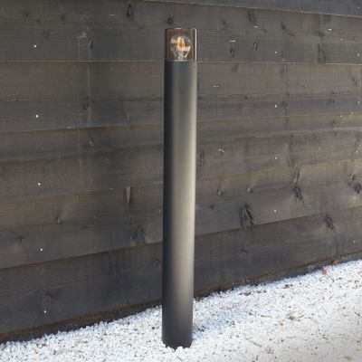 Luminaire extérieur noir moderne, Sanel, IP44