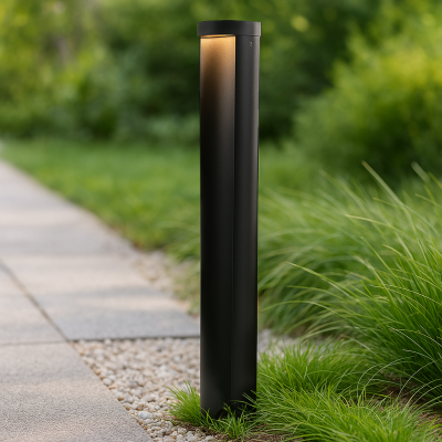 Luminaire extérieur noir moderne, Moreno, 6W, 3000K LED, IP54