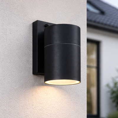 Luminaire extérieur noire moderne, Pedro, IP44