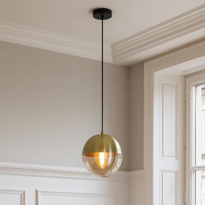 Suspension ambre design, Nalini