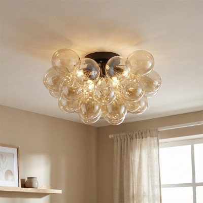 Plafonnier ambre design, Cyril