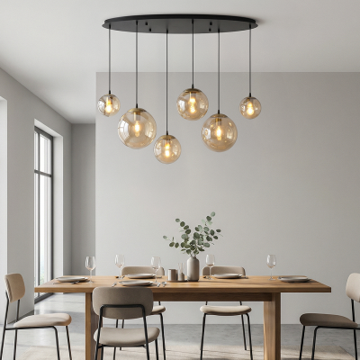 Suspension ambre design, Dolf