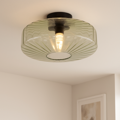 Lampe plafond verte design, Sevda