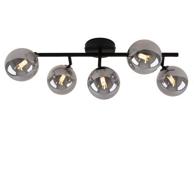 Plafonnier gris design, Remo