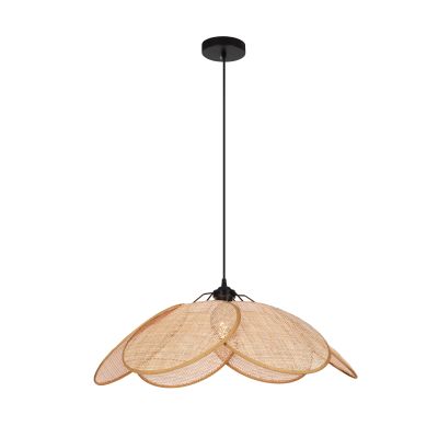Suspension en rotin marronne, Rowen