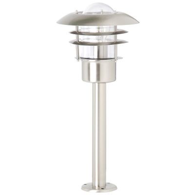 Luminaire extérieur chromé en métal, Ajlina, IP44