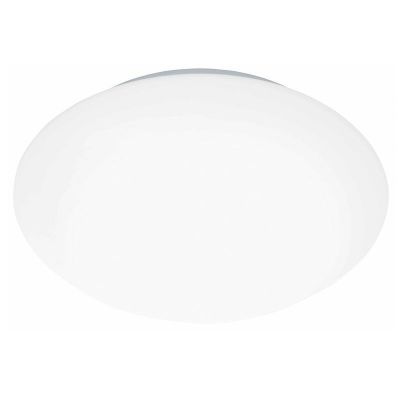 Plafonnier blanc en verre, Dara