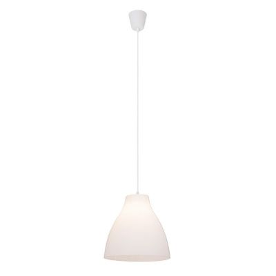 Suspension blanche en plastique, Paco