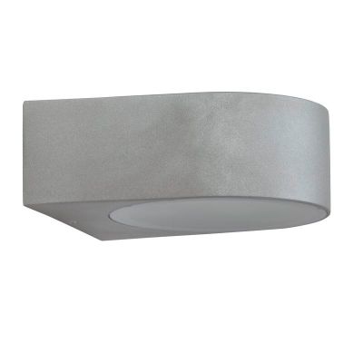 Luminaire extérieur gris en métal, Alicha, IP44
