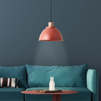 Suspension rouge rustique, Thalina