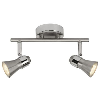 Spot plafond chromé en métal, Roel, 7W, 3000K LED