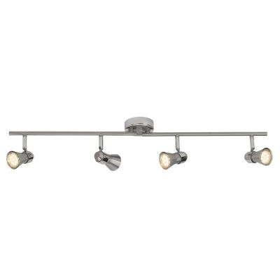 Spot plafond chromé en métal, Roel, 7W, 3000K LED