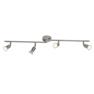 Spot plafond chromé en métal, Hayo, 50W, 3000K LED