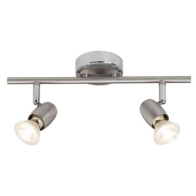 Spot plafond chromé en métal, Wietse, 7W, 3000K LED