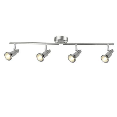 Spot plafond chromé en métal, Robel, 7W, 3000K LED