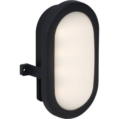 Luminaire extérieur anthracite en plastique, Jeja, 6W, 4000K LED, IP65