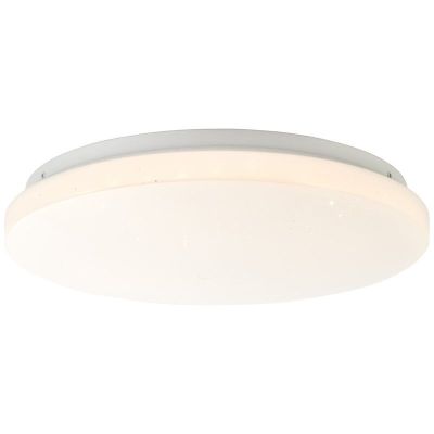Lampe plafond blanche moderne, Julie, 18W, 3000K LED