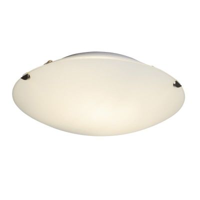 Lampe plafond transparente en verre, Alisson