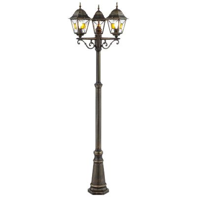 Luminaire extérieur couleur rouille classique, Levinus, IP44