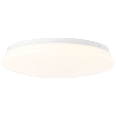 Plafonnier avec capteur blanc en plastique, Julie, 18W, 3000K LED