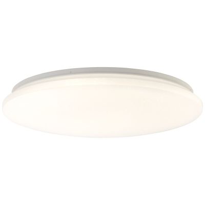 Lampe plafond blanche en plastique, Julie, 36W, couleur réglable LED, avec télécommande