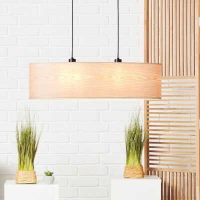 Suspension en bois beige, Enna