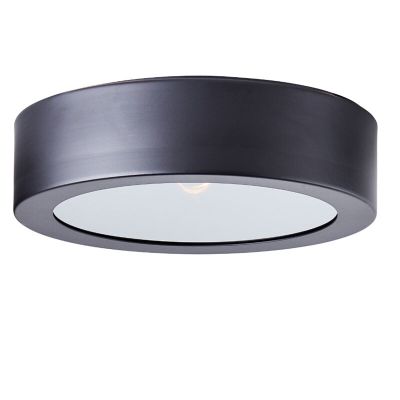 Lampe plafond noire industrielle, Sherman