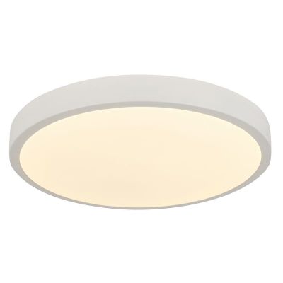 Lampe plafond marronne moderne, Asude, 60W, couleur réglable LED, avec télécommande
