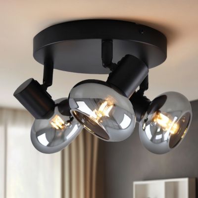 Spot plafond noir design, Tanju