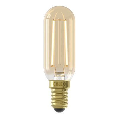 Calex ampoule LED tube E14 gradable ambre, 3,5W, 2100K