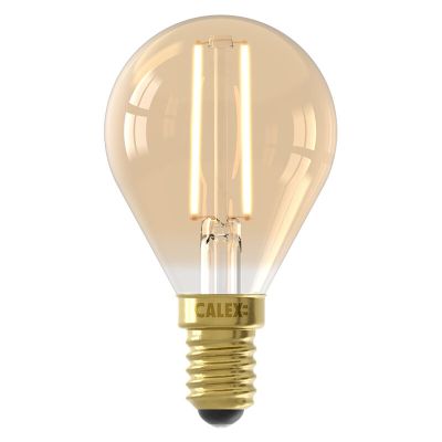 Calex ampoule filament E14 gradable ambre, 3,5W, 2100K
