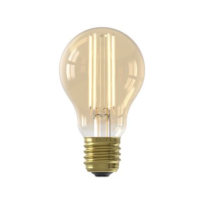 Calex ampoule filament E27 gradable ambre, 7,5W, 2100K