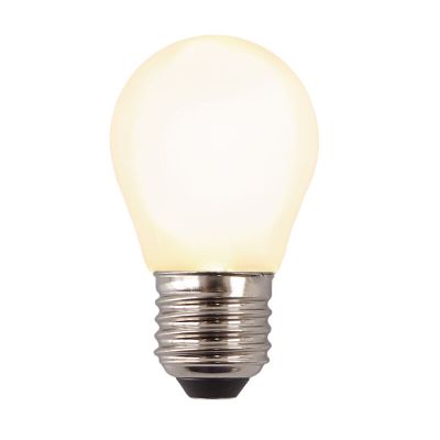 Dimmable E27 ampoule LED, P45, 3w, verre blanc, 2700k