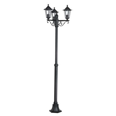 Luminaire extérieur noir en aluminium, Alieke, IP44