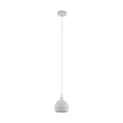 Suspension blanche en acier, Silva
