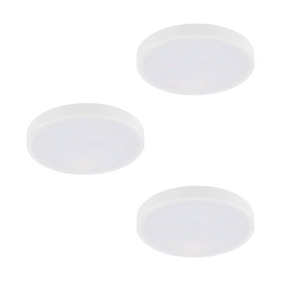 Éclairage sous meuble cuisine en aluminium blanc, Vanya, 2W, 3000K LED