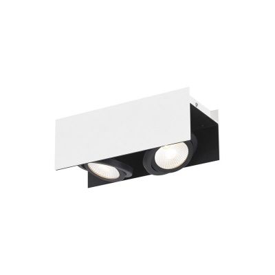 Plafonnier blanc en aluminium, Patrik, 5W, 3000K LED